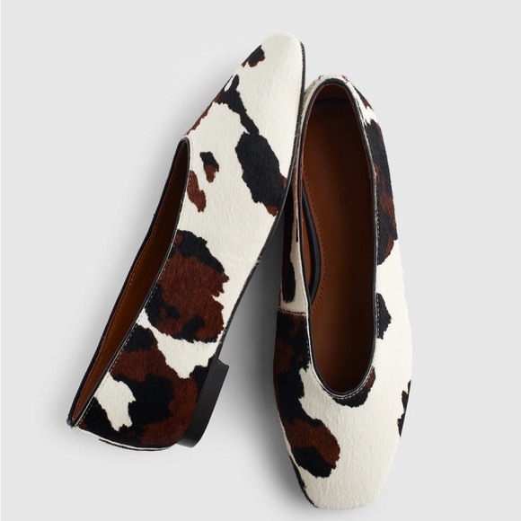 Madewell Shoes - Madewell The Mylie Ballet Flat in Dark Carob Multi Calf Hair NWOB Size 7.5